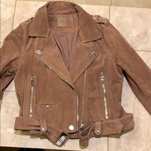 Blank NYC Suede Moto Jacket
